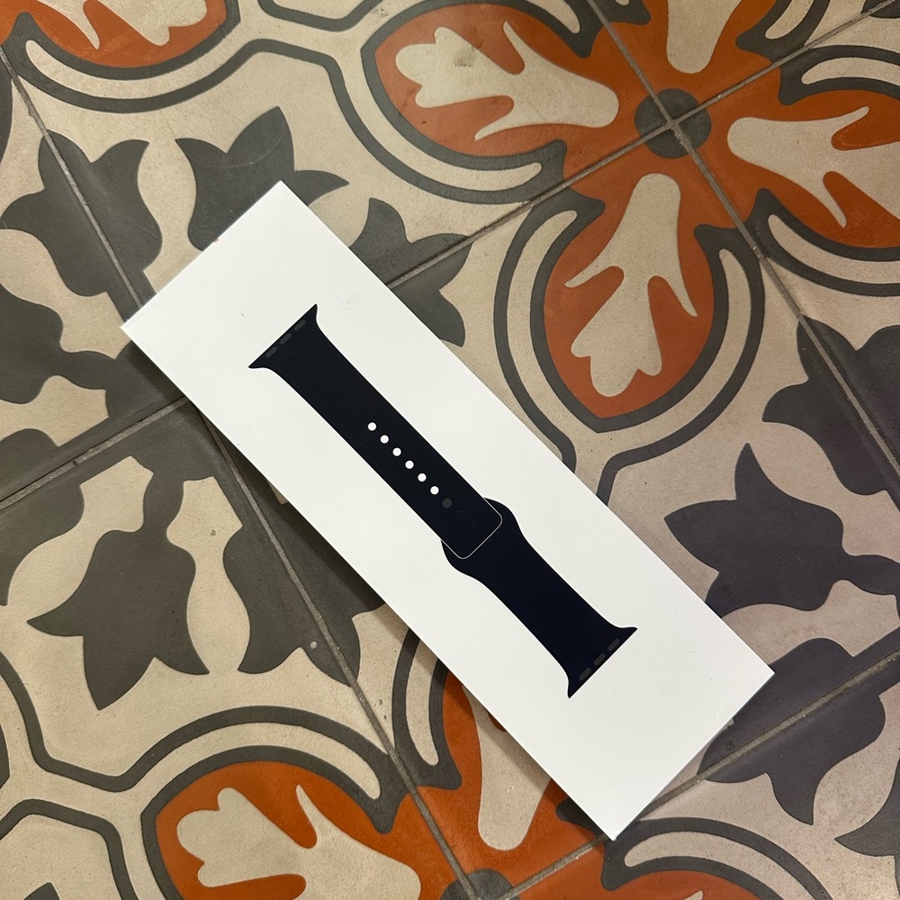 Black Apple Watch Sport Band
